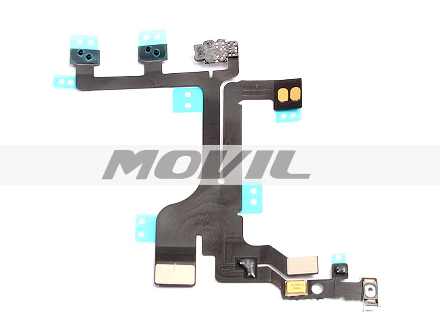 Original Power and Volume Button Flex Cable Ribbon Connector Replacement for iPhone 5C